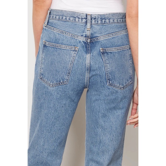 AGOLDE Relaxed Mid Rise Boot Jean in Medium Wash - Picture 6 of 16